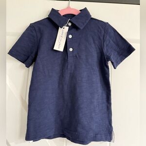Janie and Jack Classic Navy Polo for Kids